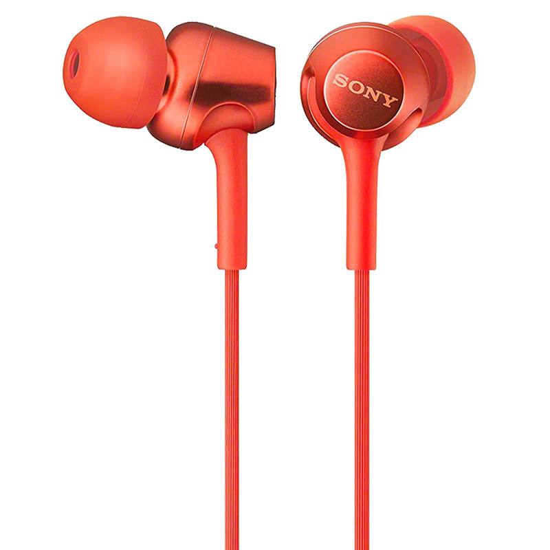 Sony Mdr-Ex255Ap In-Ear Headphones Wired High-Quality with Microphone for Laptop Students