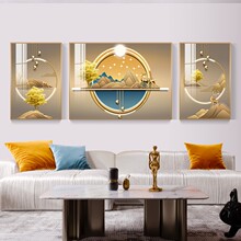 Home decoration stores have returned customers in thousands of different sizes. Modern and minimalist living room paintings, sofas, background walls, and atmospheric paintings. 20