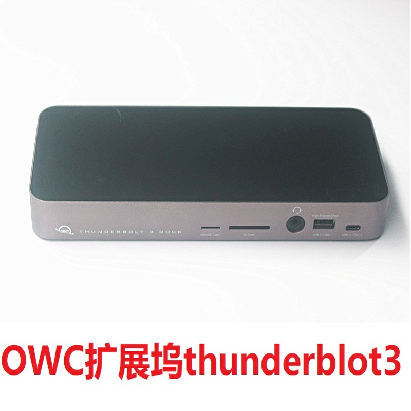 Owc Thunderbolt 3 Docking Station Thunderblot3 Dock Hub Typec Adapter 14 Interface Pd 85W Owc Thunderbolt 3 Docking Station Thunderblot3 Dock Hub Typec Adapter 14 Interface Pd 85W