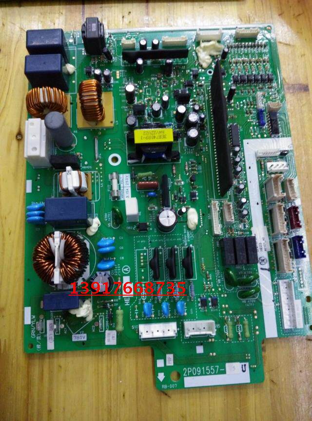 2P091557-5 The original equipment demolition machine large gold air conditioning computer board PMXS3GV2C is insured for three months