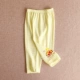 Бамбуковые хлопковые брюки желтые