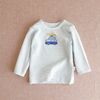 Бамбуковый хлопковый лонгслив, полицейская машина