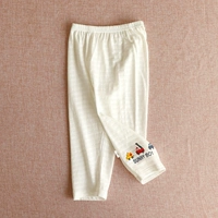 Бамбуковые хлопковые брюки белое дно автомобиль