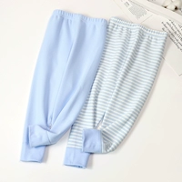 Вельветовые гигиенические брюки без костей с начесом Shu, 2 пары, светло-синие