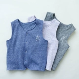 Двусторонний детский бархатный демисезонный удерживающий тепло жилет подходит для мужчин и женщин для девочек, увеличенная толщина