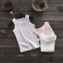 sling nữ baby baby baby tinh khiết bông vest Không trẻ em Nhật Bản huỳnh quang rỗng lưới bộ đồ ngủ mỏng dưới tay mùa hè. 