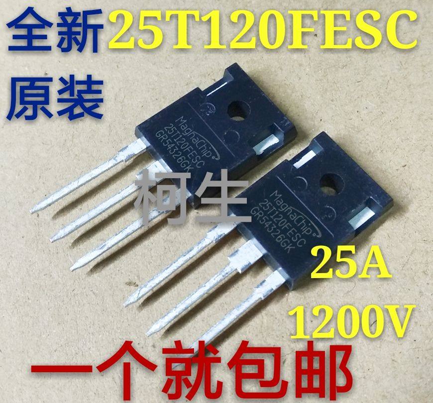 Brand new import 25T120FESC 25A1200V welding machine IGBT tube TO-247 spot