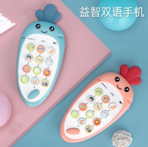 Infant early education toy mobile phone children 1-3 years old puzzle smart phone story machine learning machine