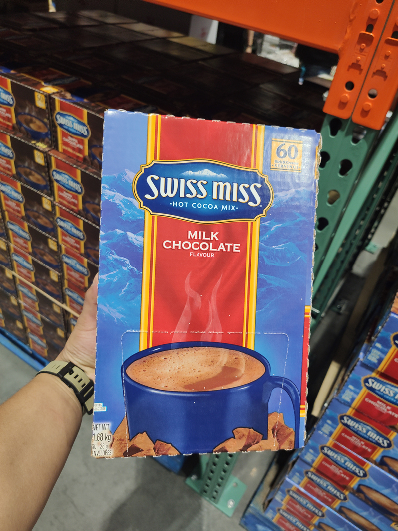 Shanghai costcoSwisMissMiss Switzerland instant cocoa powder enriched with milk cocoa Flushed Drink Powder