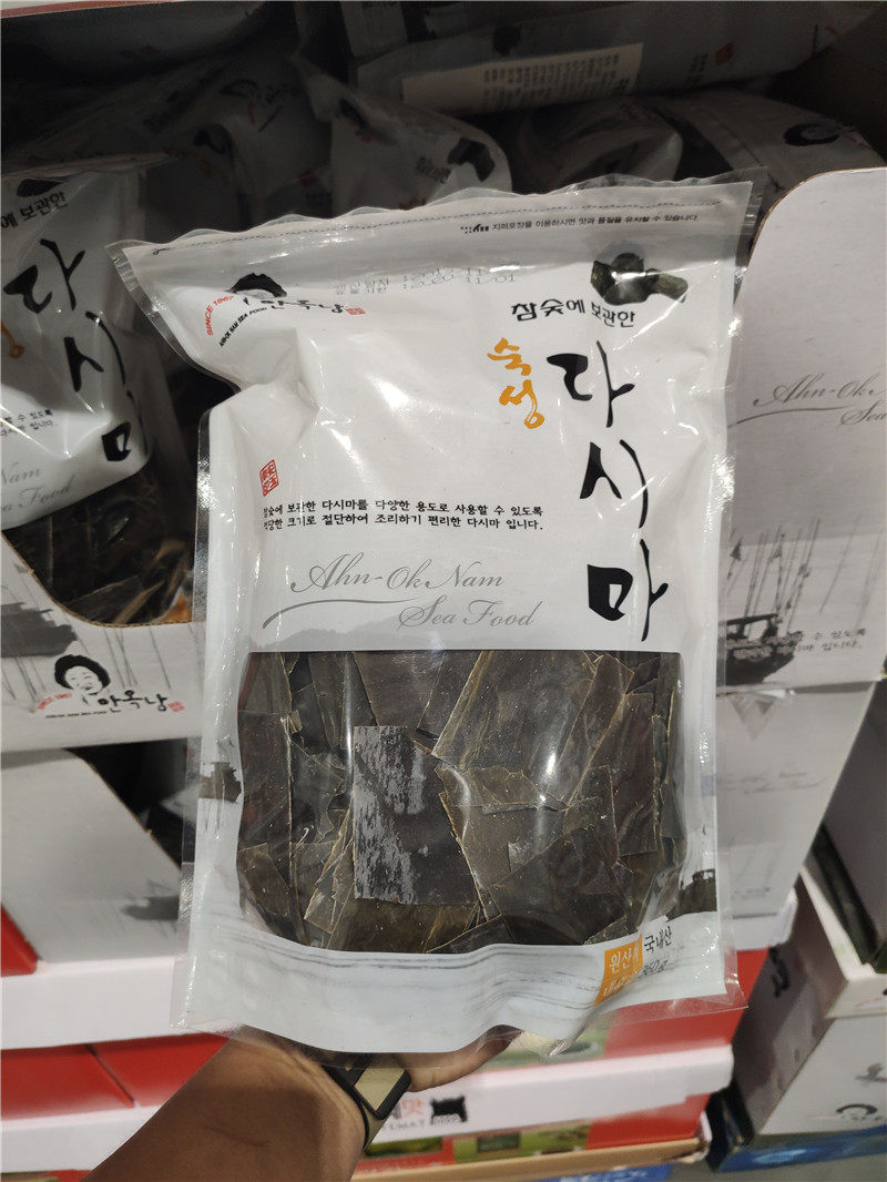 Shanghai Costco Domestic opening of guest supermarket South Korea imports dry kelp 360g