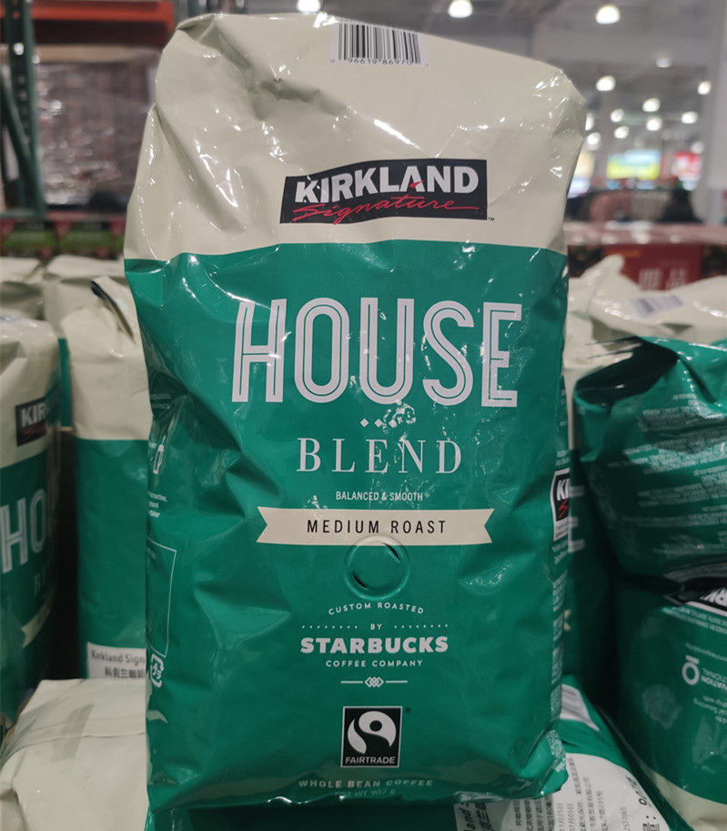 Shanghai Costco open city guest Kirkland Kirkland coffee beans Starbucks coffee beans 907g