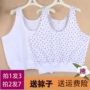 Đồ lót trung niên 3 mảnh cotton nữ áo len cotton mẹ áo ngực đáy mùa hè lỏng lẻo áo bra