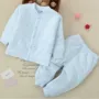 Savannah Winter Baby Antarctic Cotton Bộ ấm cho trẻ sơ sinh Cotton dày Đồ lót trẻ em Quần áo cotton dày bộ cotton bé trai đẹp