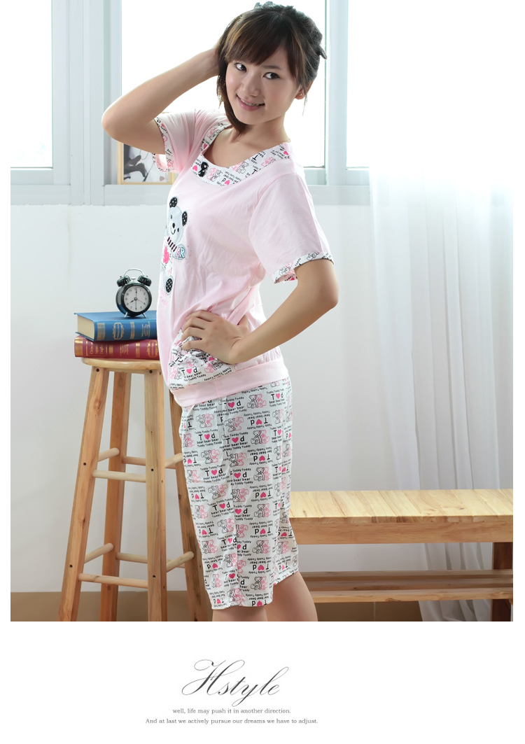 Pyjama pour femme      à manche courte - Ref 3000408 Image 28