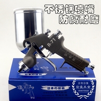 Japan Qingyan R-71G spray gun R-77S paint spray gun Car furniture high atomization stainless steel mouth up and down pot