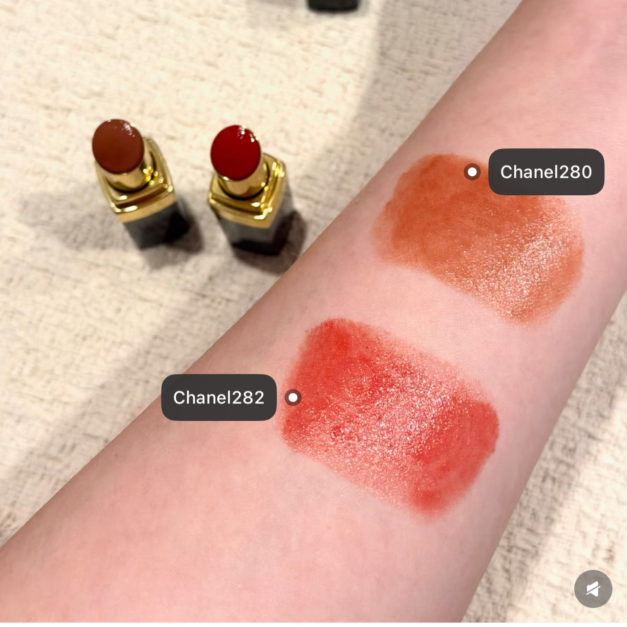 Spot SF Japan Counter Chanel Летняя лимитированная губная помада Chanel Lipstick 280 282 203