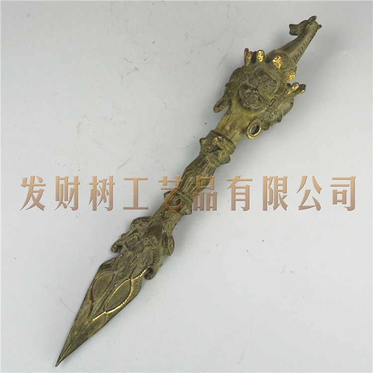 Pure copper diamond pestle horse head Ming Wang Kumestong Giant Imitation Ancient-ware Tibetan Living Room of the Living Room Town Residence