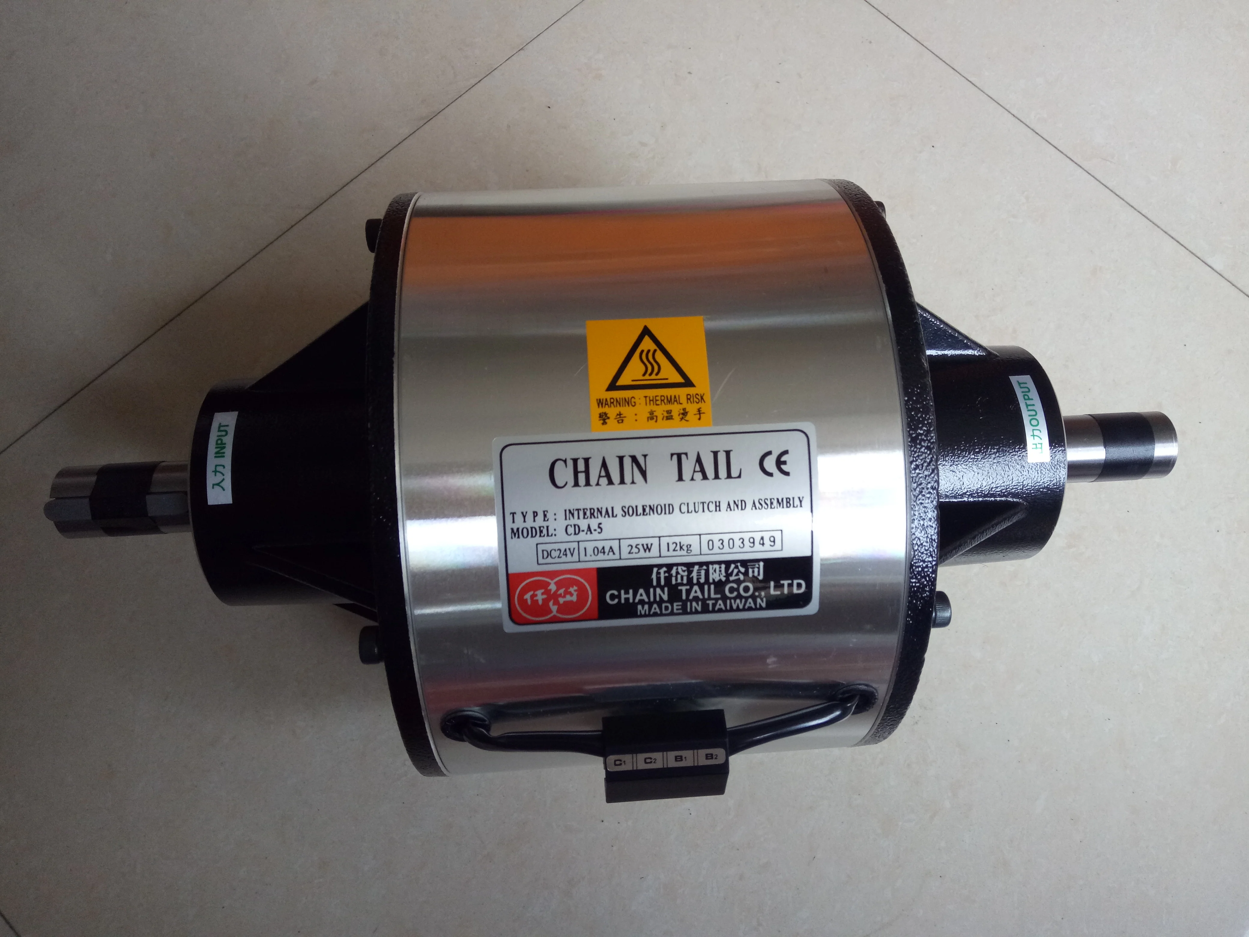 [台湾仟岱电磁离合刹车器CDA005AA/CD-A-5-CDA010AA/CDA020AA议价]