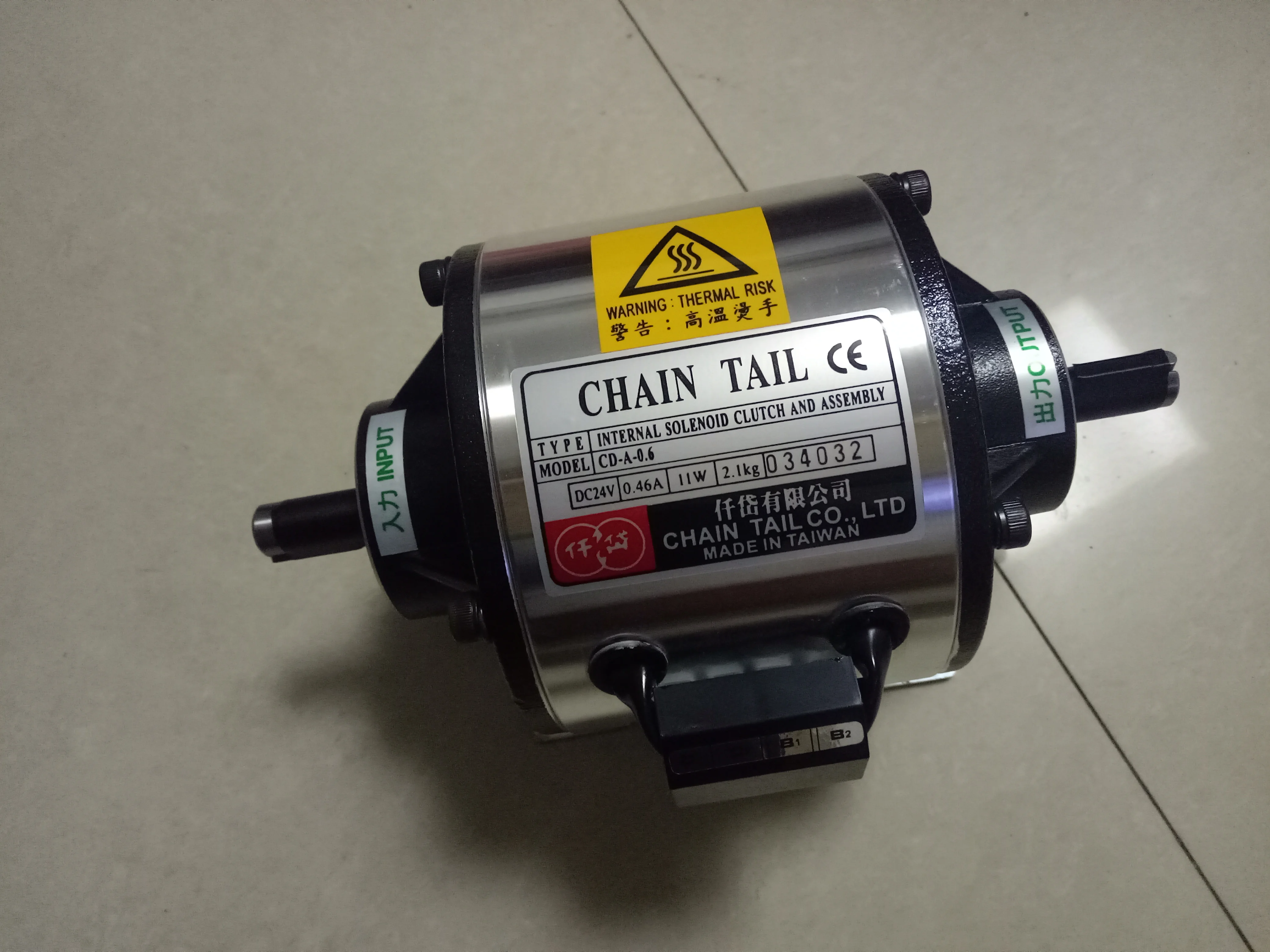 [台湾仟岱电磁离合刹车器CDA005AA/CD-A-5-CDA010AA/CDA020AA议价]