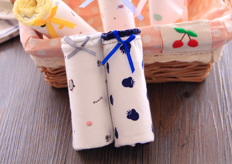 5 món quà đóng hộp đồ lót bằng vải cotton cho phụ nữ quần short đáy quần nữ gợi cảm cỡ lớn nữ sinh mới quần lót cotton
