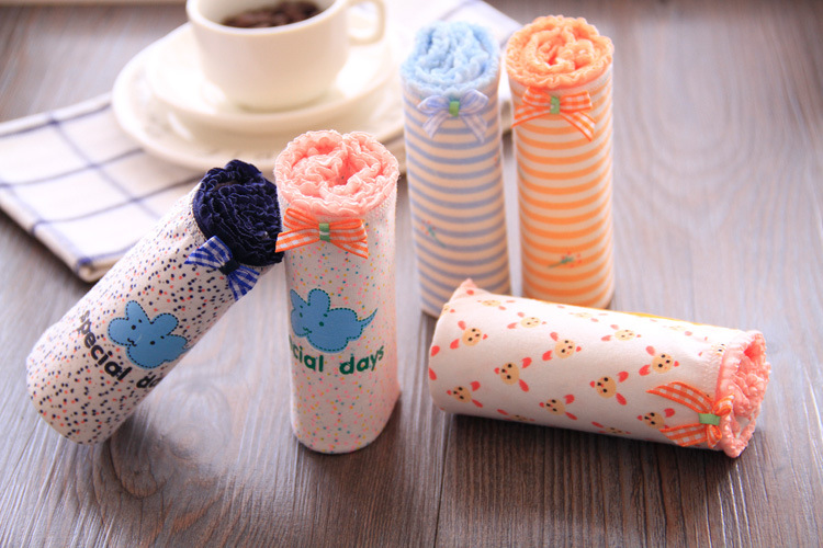 5 món quà đóng hộp đồ lót bằng vải cotton cho phụ nữ quần short đáy quần nữ gợi cảm cỡ lớn nữ sinh mới quần lót cotton