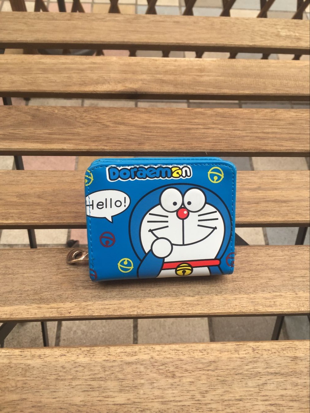 Doraemon ác mộng mèo hoạt hình ví Anime dễ thương nam nữ dây kéo dài sinh viên trẻ em ví trẻ ví pedro