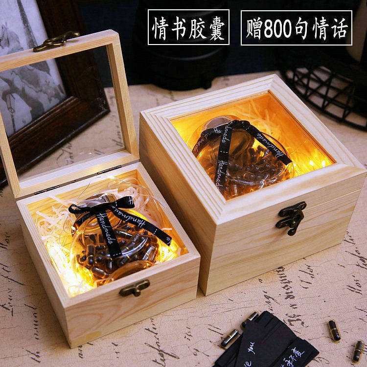 Capsule Love Book Diy Birthday Send Boy Boyfriend Creative Walk The Seven-day Valentine's Day Gift Girlfriend Romance