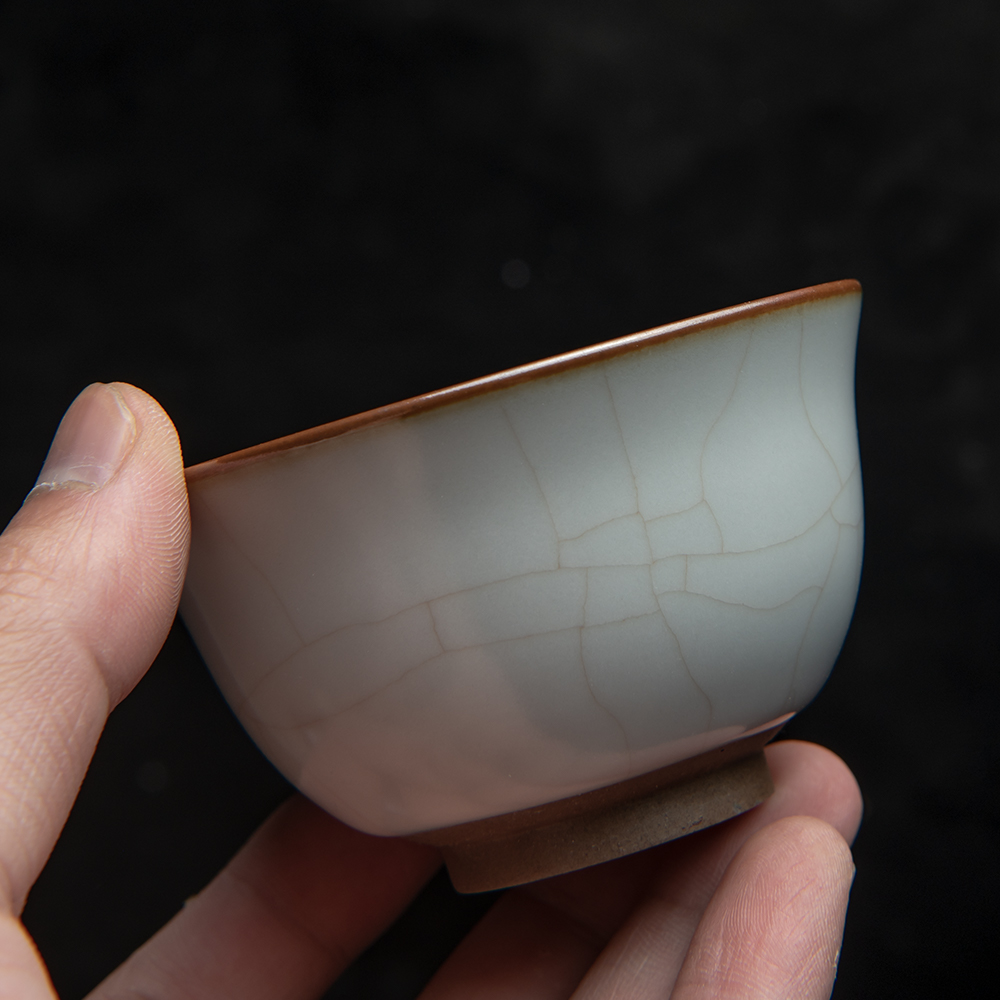 Public remit your up master kung fu tea tea cup single jingdezhen ceramic tea set lamp that is big for