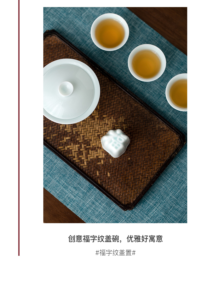 The Set of tea tea art would light key-2 luxury travel tea Set suit portable package ceramic kung fu tea Set of a complete Set of white porcelain