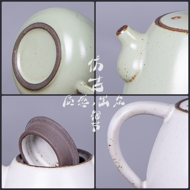 Wynn hui ceramic teapot small single pot small mini ceramic POTS from the single black tea tea set with one person