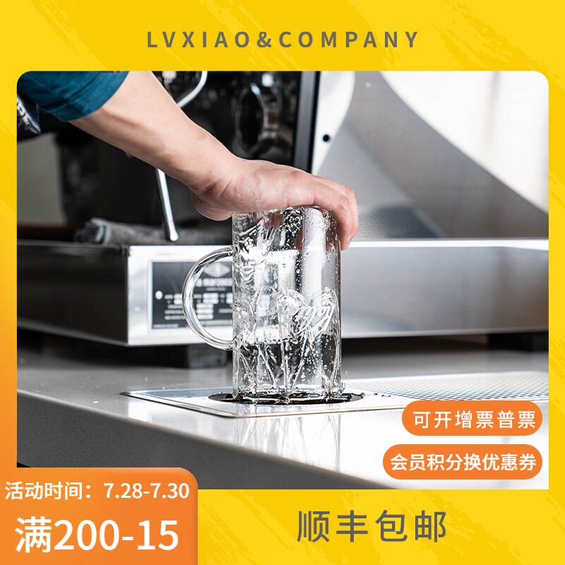 Stainless steel automatic cup washer Bar bar Embedded high pressure cup washer Cafe bar special fast cleaning