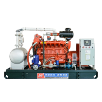 Small biogas generator 30kw Weifang 40 50kW household gas generator set biogas power generation equipment
