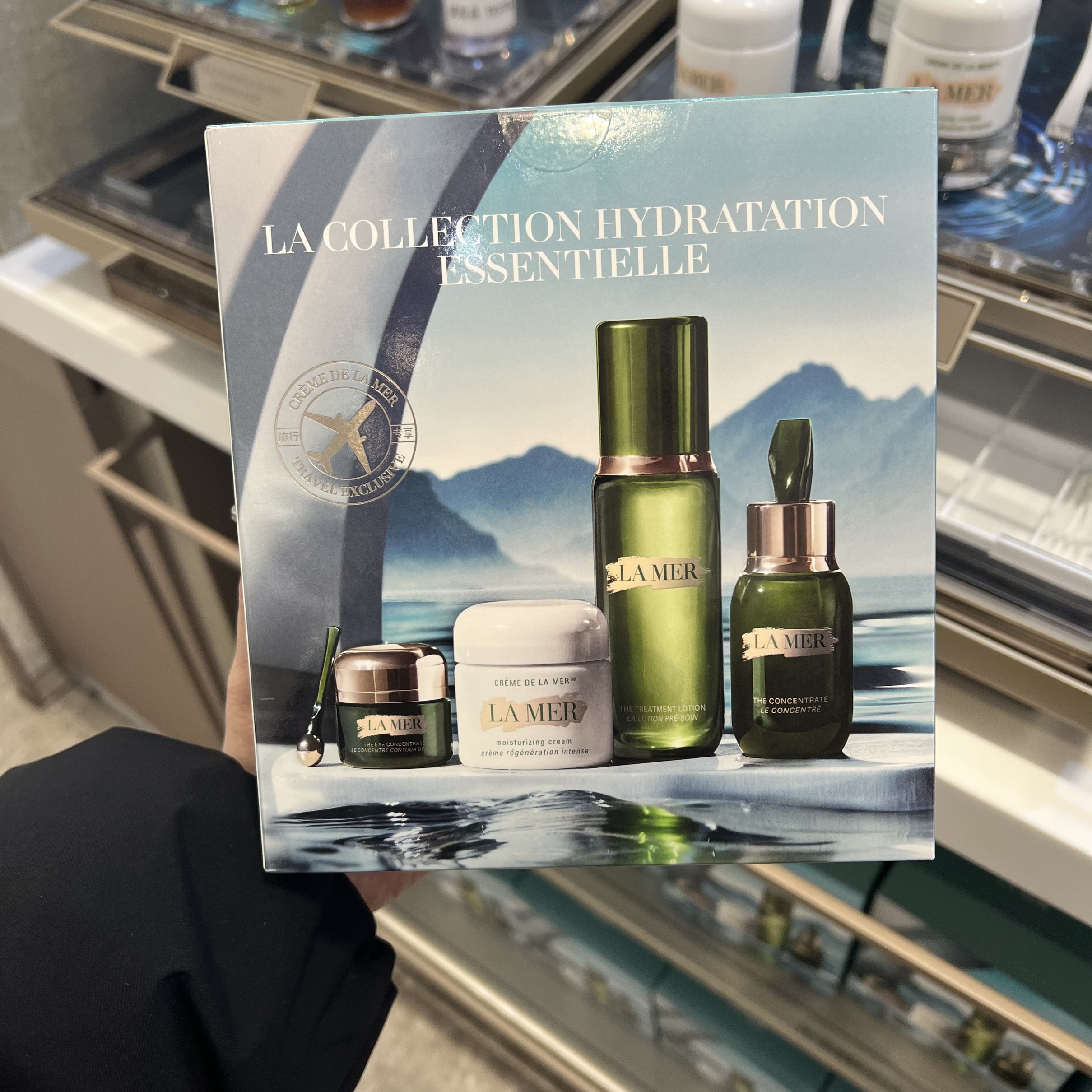 LA MER海蓝之谜王炸四件套装面霜眼霜精粹水修复精华修护紧致护肤