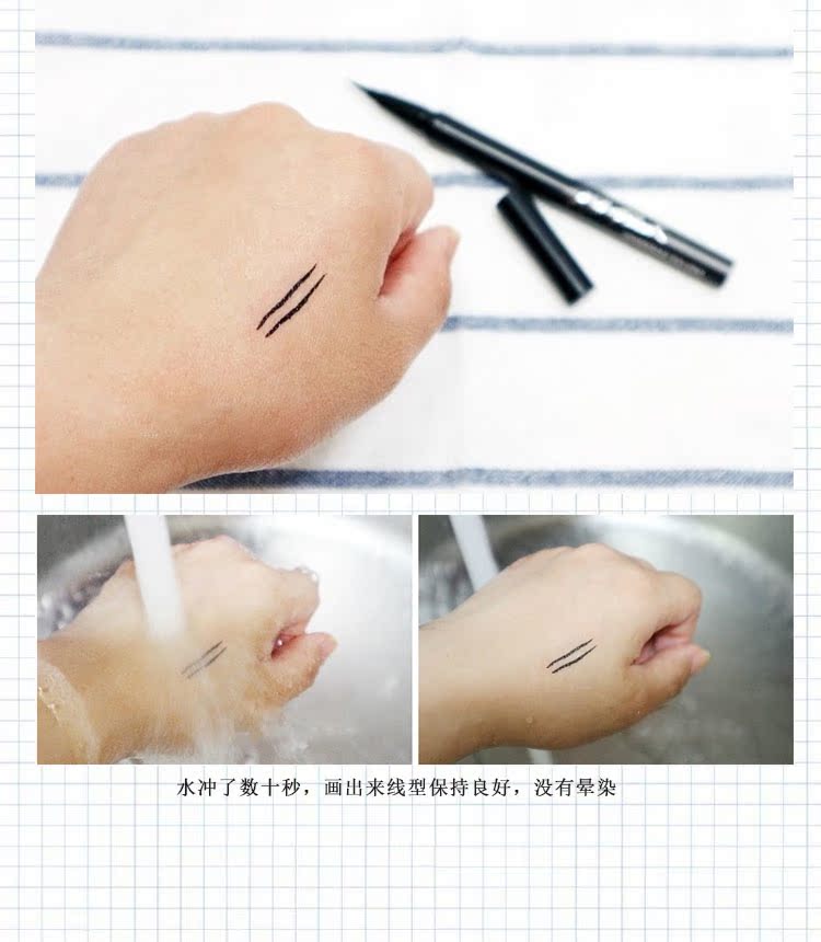 Hàn Quốc 珂 Bút kẻ mắt Leo CLIO KILL BLACK Eyeliner Charm Black Waterproof Lasting Not Blizzing Brown - Bút kẻ mắt kẻ mắt nước black rouge