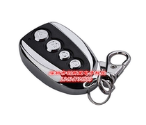 Portable metal 4-button smart home remote control 315M433M RF through-the-wall learning code Built-in battery
