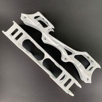 Cool le roller skating new white teeth white fangs knife holder banana holder flat frame flat flower brake skating skate skate bracket