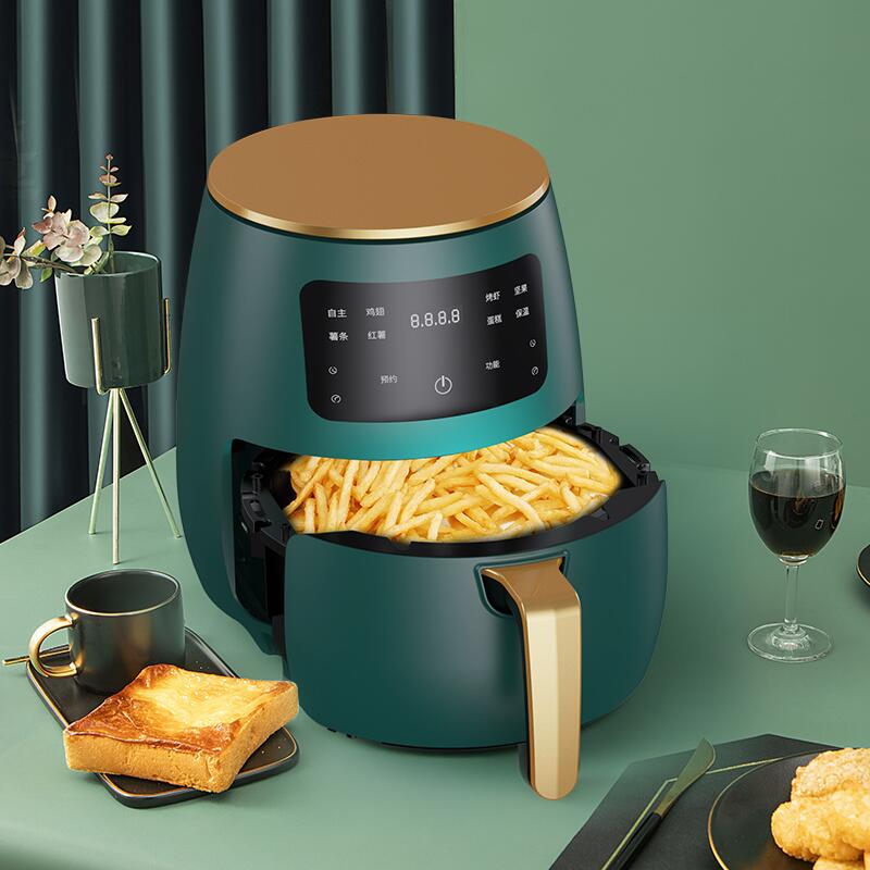 Fully automatic air fryer home new special price multi-function intelligent touch large capacity oil-free electric fries machine