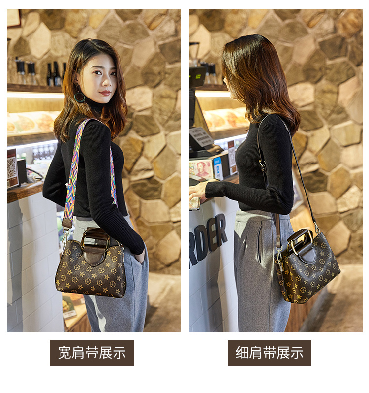 Túi xách nữ đơn giản nữ 2019 mới mùa thu đông thời trang retro đeo chéo vai phiên bản Hàn Quốc của túi xách tay hoang dã - Túi xách nữ túi xách nữ juno