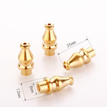 New cigarette nozzle Pipe fittings Pipe brass mouthpiece connector can be installed filter copper mouthpiece Copper joint mouthpiece