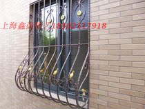 Eurostyle Iron Art Theft Protection Window Protective Window Floating Windows High-end Iron Art Theft Protection Window Villa Outdoor burglar Window Shanghai