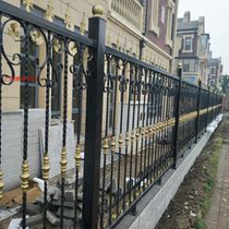 Shanghai Iron Art Fence Iron Art Guardrails Villa Courtyard Railing Eurostyle Fence Iron Art Fence Balcony Railings