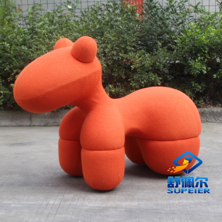 Pony Ghế Pony Ghế Sáng Tạo Ghế Trẻ Em Phòng Chờ Ghế Nghệ Thuật Cá Tính Thiết Kế Đồ Nội Thất Puppy Ghế