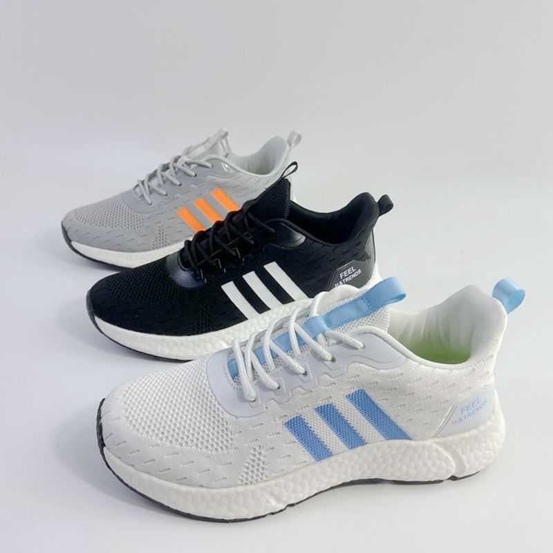 Factory Single special price tail goods Men and women Genuine Popcorn Soft Bottom Sports Running Shoes Summer Fly Woven Face Breathable Casual Shoes-Taobao