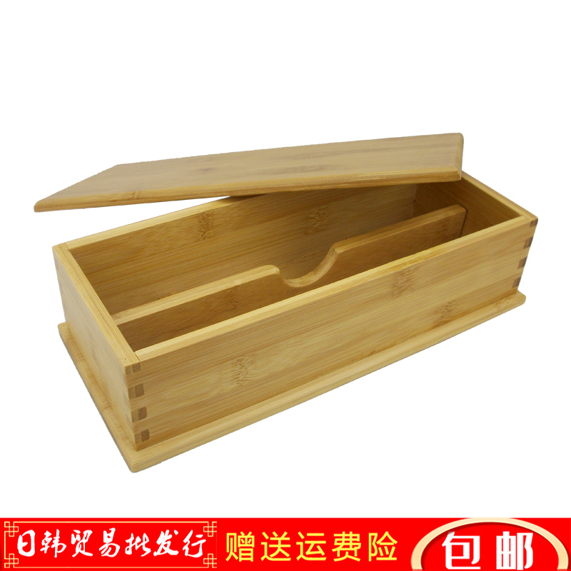 Korean-style chopstick tube household bamboo chopstick cage with multi-use minimal creative portable commercial chopstick basket