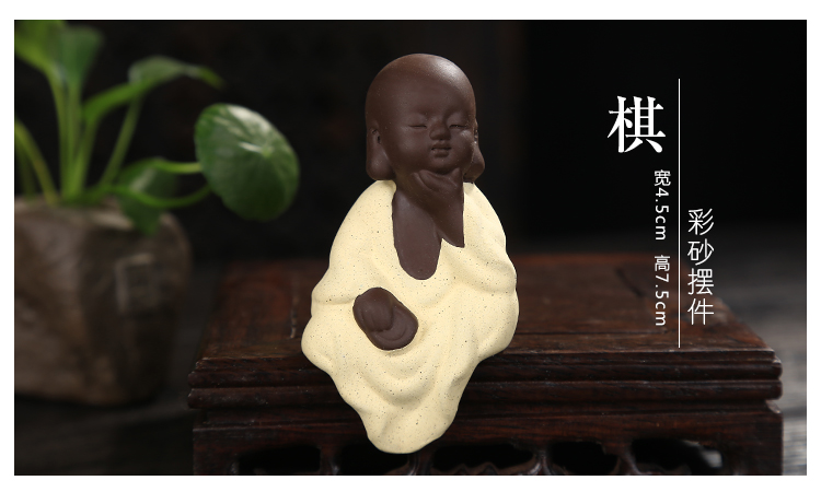 Mini Zen nhỏ đồ trang trí nhà sáng tạo gốm thủ công trong chậu thịt hoa chậu cảnh quan trang trí sân vườn trang trí bếp
