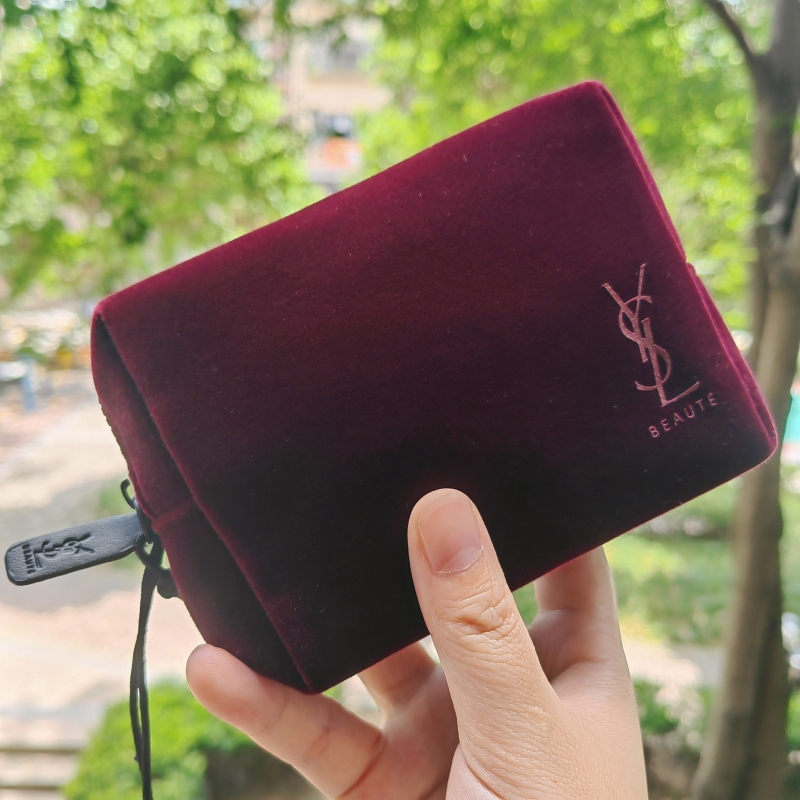 In-Stock Promotional Items Ysl Counter Makeup Bag Handbag Perfume Bag Storage Bag Gift Box Big Brand Women's Portable Cute