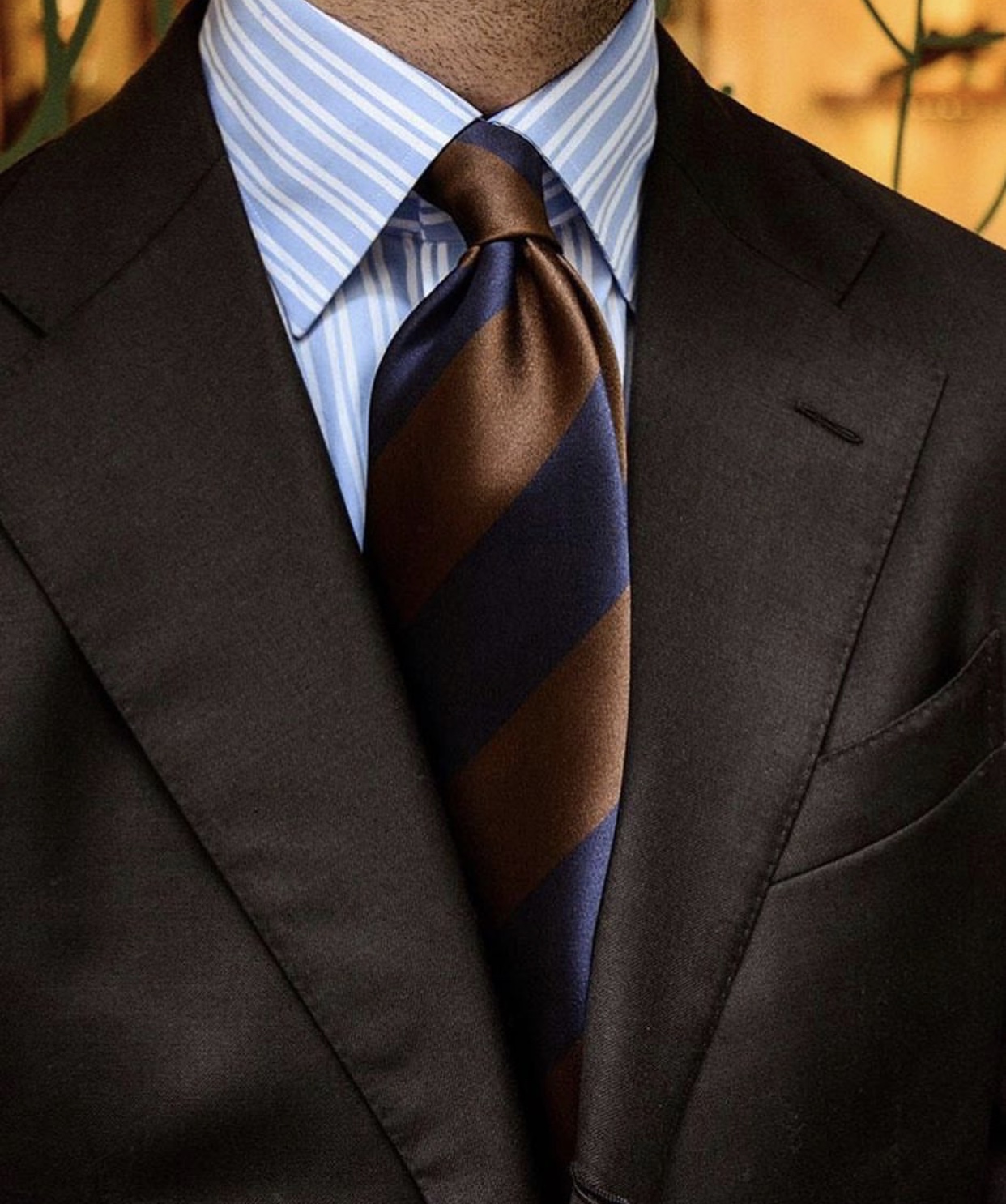 Mr Lu San Gao Ding formal gentleman tie Men's suit Light luxury accessories Retro British seven cm tie tide