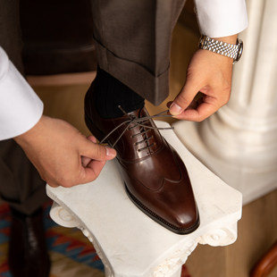 Пиджак классического кроя для кожаной обуви, туфли в английском стиле, обувь, делается под заказ