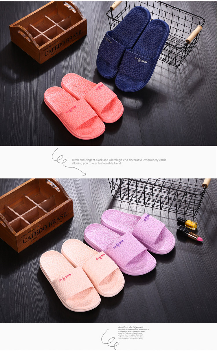 Dép mùa hè của nam giới nhà tắm non-slip dép có đế dày và dép đi trong nhà nhà người đàn ông trong nhà đáy mềm vài dép đi trong nhà