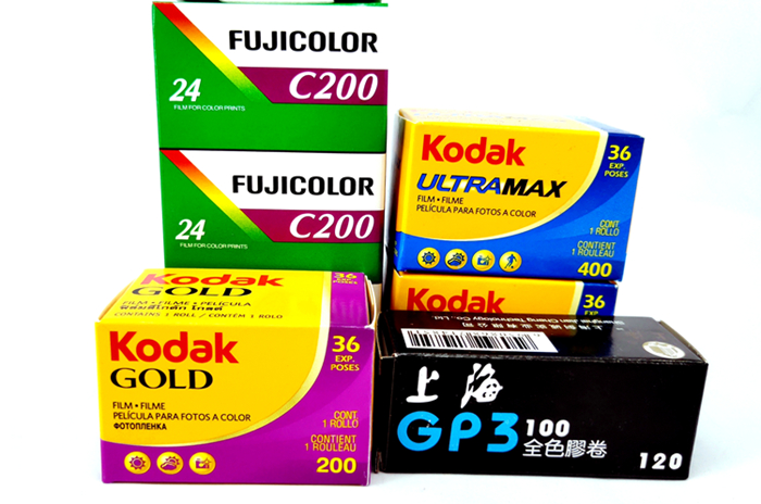 Fuji Koda Fuma 135 120 specifications black and white color negative film practice hand roll seagull and other general film specials